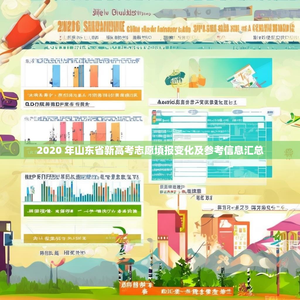2020 年山东省新高考志愿填报变化及参考信息汇总