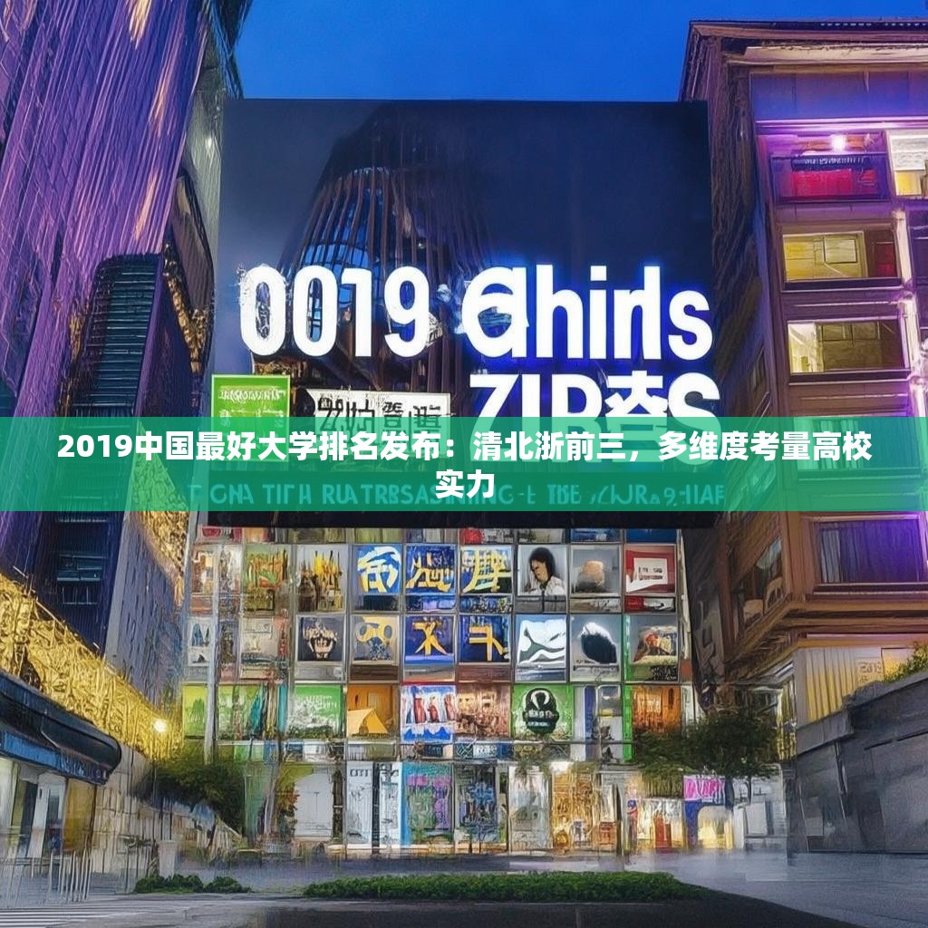 2019中国最好大学排名发布：清北浙前三，多维度考量高校实力