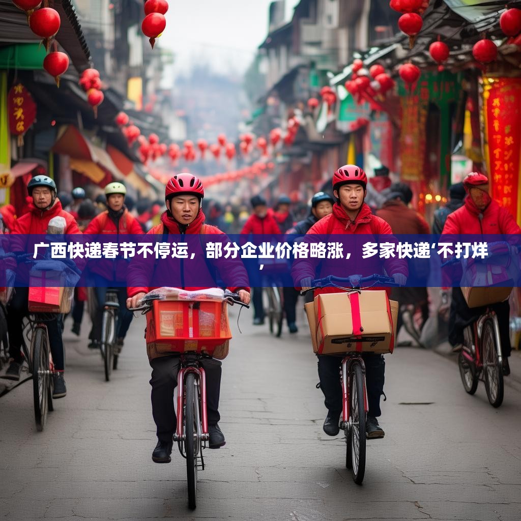 广西快递春节不停运，部分企业价格略涨，多家快递‘不打烊’