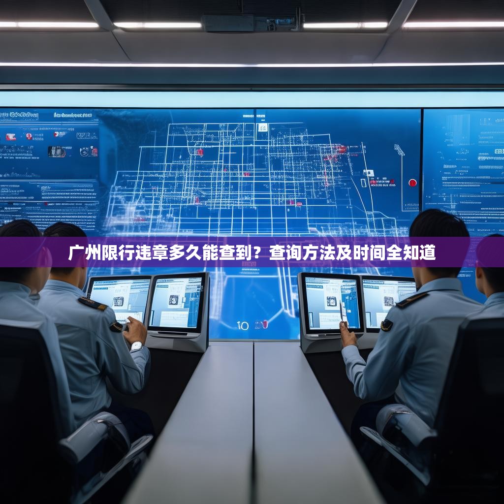 广州限行违章多久能查到？查询方法及时间全知道