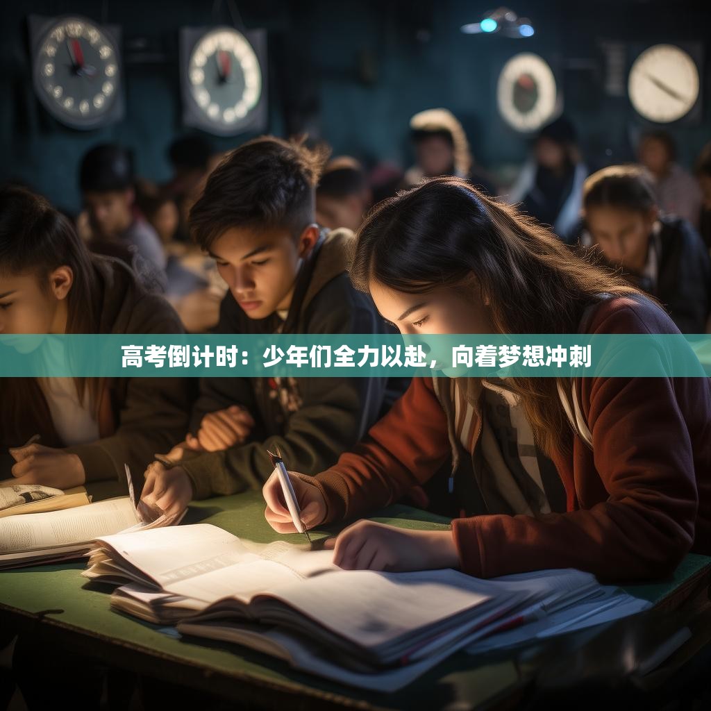 高考倒计时：少年们全力以赴，向着梦想冲刺