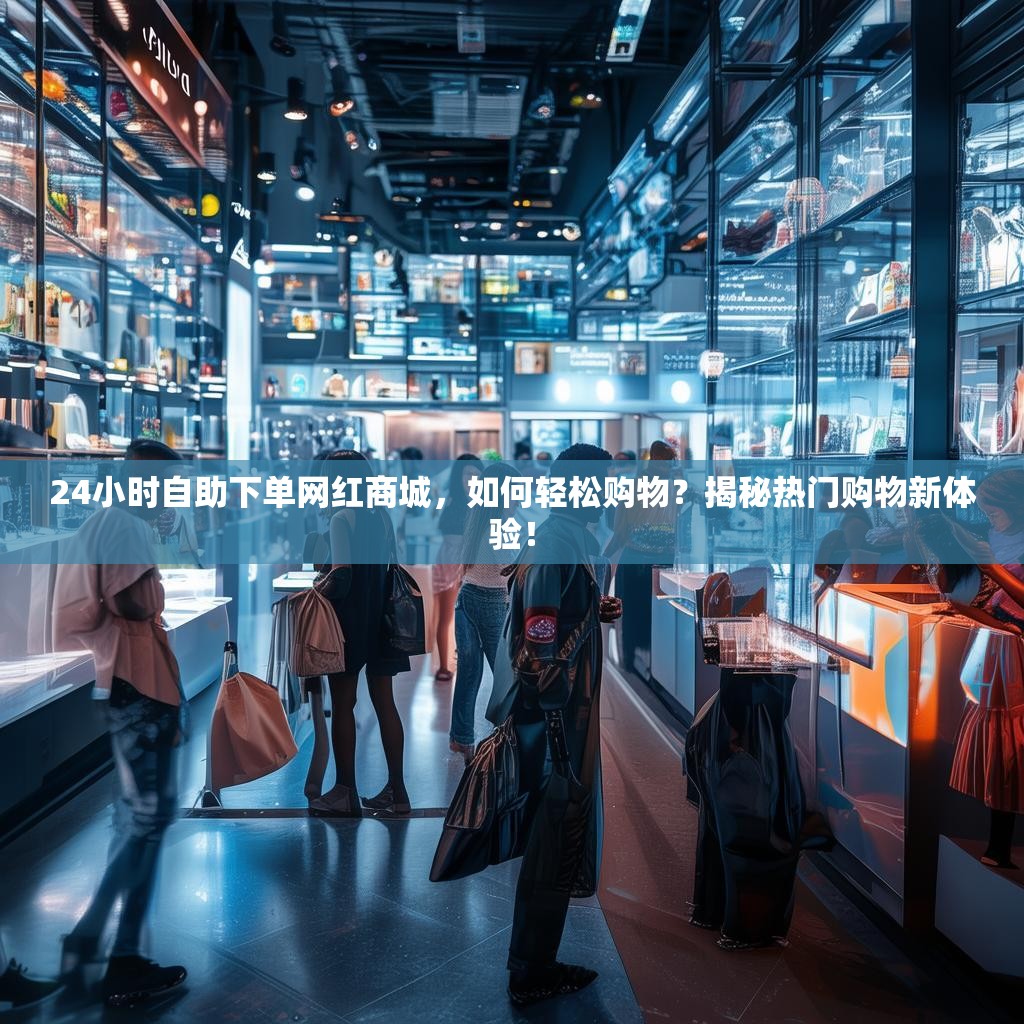24小时自助下单网红商城,如何轻松购物?揭秘热门购物新体验!
