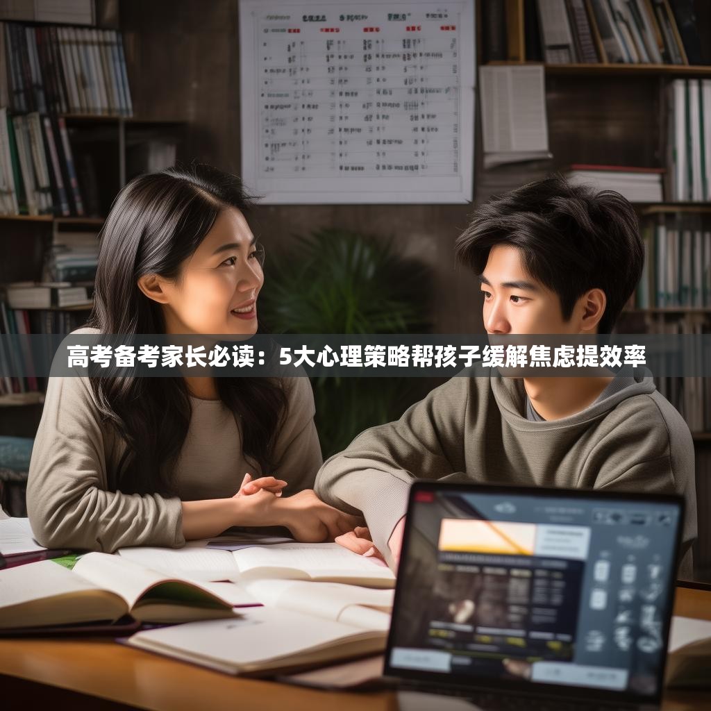 高考备考家长必读：5大心理策略帮孩子缓解焦虑提效率