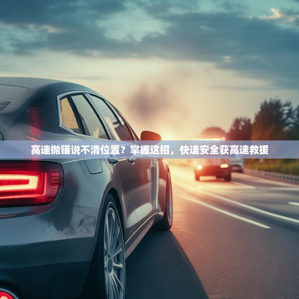 高速抛锚说不清位置？掌握这招，快速安全获高速救援