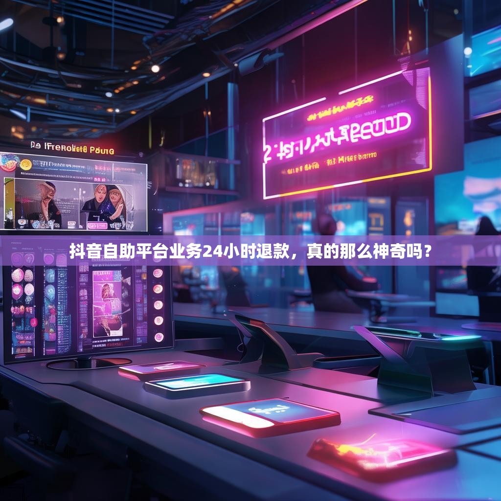 抖音自助平台业务24小时退款，真的那么神奇吗？