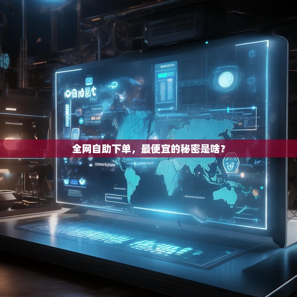 全网自助下单，最便宜的秘密是啥？