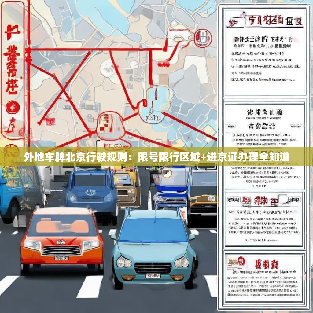 外地车牌北京行驶规则：限号限行区域+进京证办理全知道