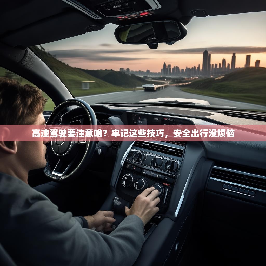 高速驾驶要注意啥？牢记这些技巧，安全出行没烦恼
