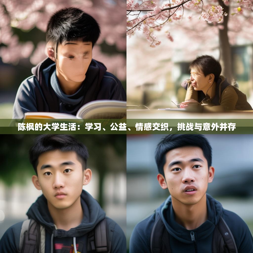 陈枫的大学生活：学习、公益、情感交织，挑战与意外并存