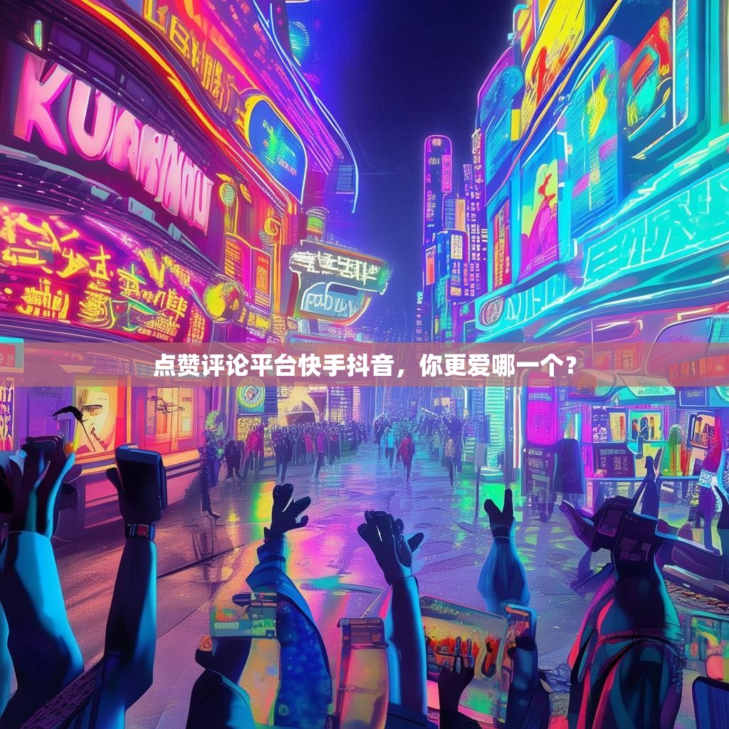点赞评论平台快手抖音，你更爱哪一个？