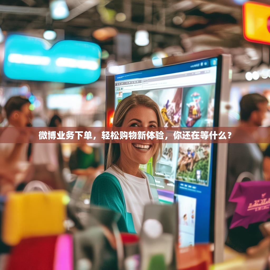 微博业务下单，轻松购物新体验，你还在等什么？