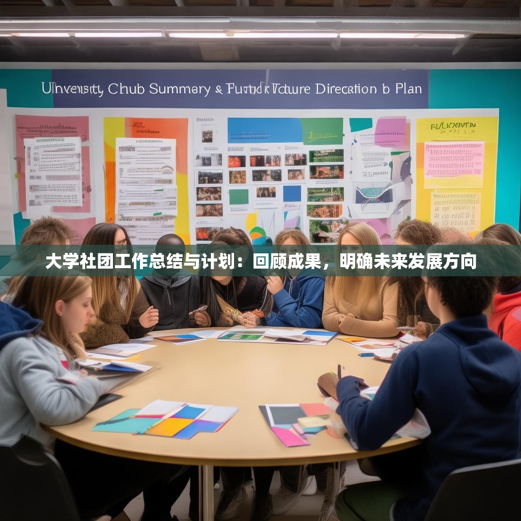 大学社团工作总结与计划：回顾成果，明确未来发展方向