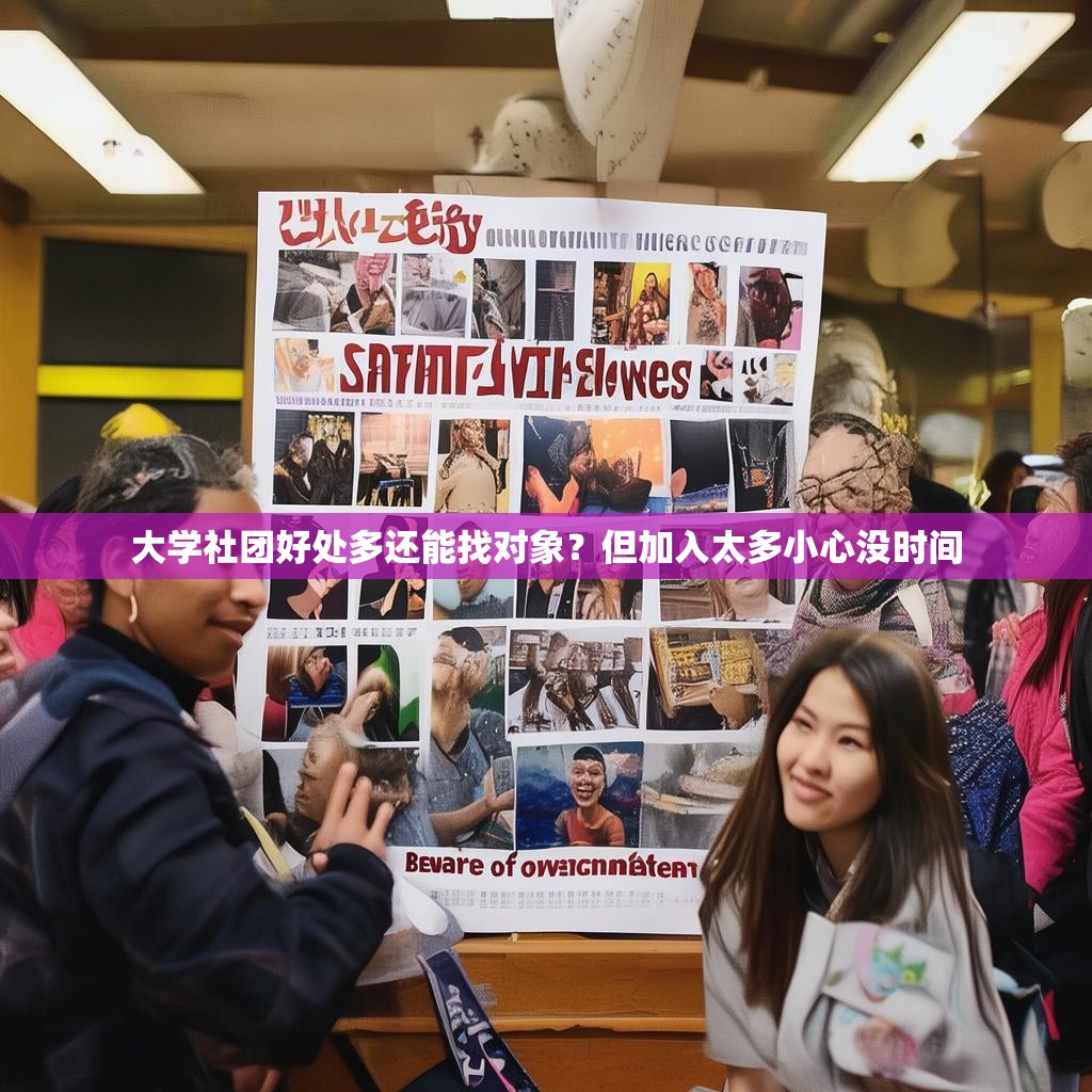 大学社团好处多还能找对象？但加入太多小心没时间
