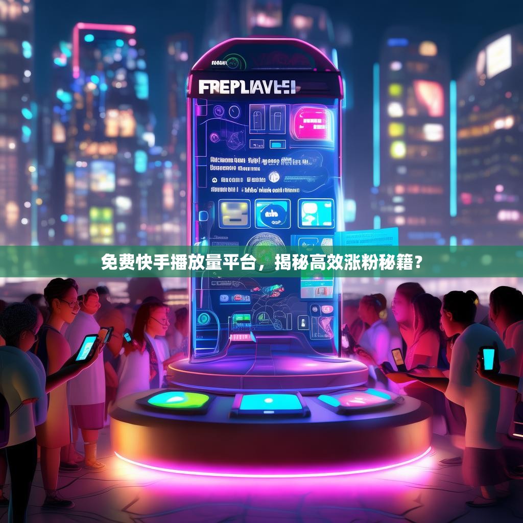 免费快手播放量平台，揭秘高效涨粉秘籍？