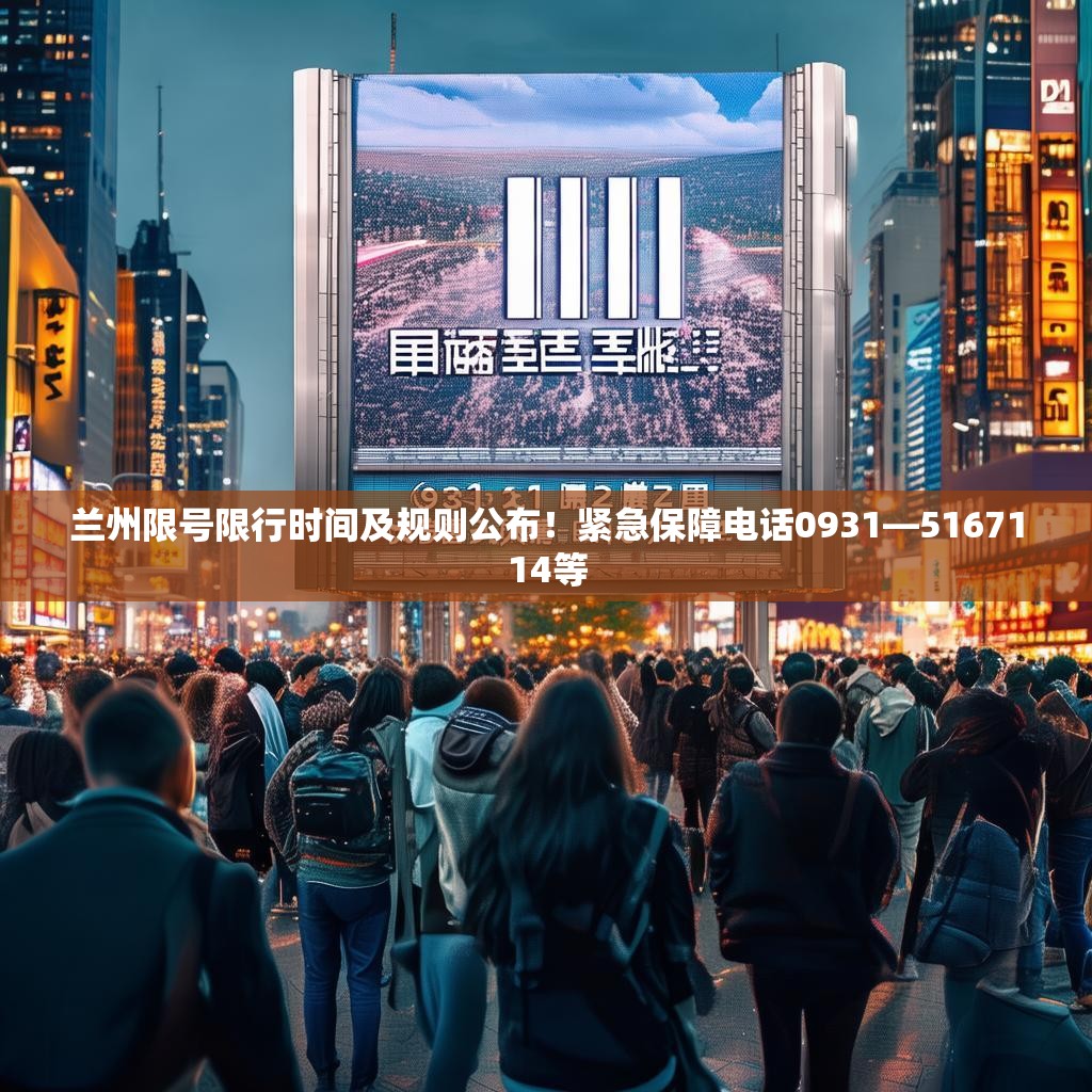 兰州限号限行时间及规则公布！紧急保障电话0931—5167114等