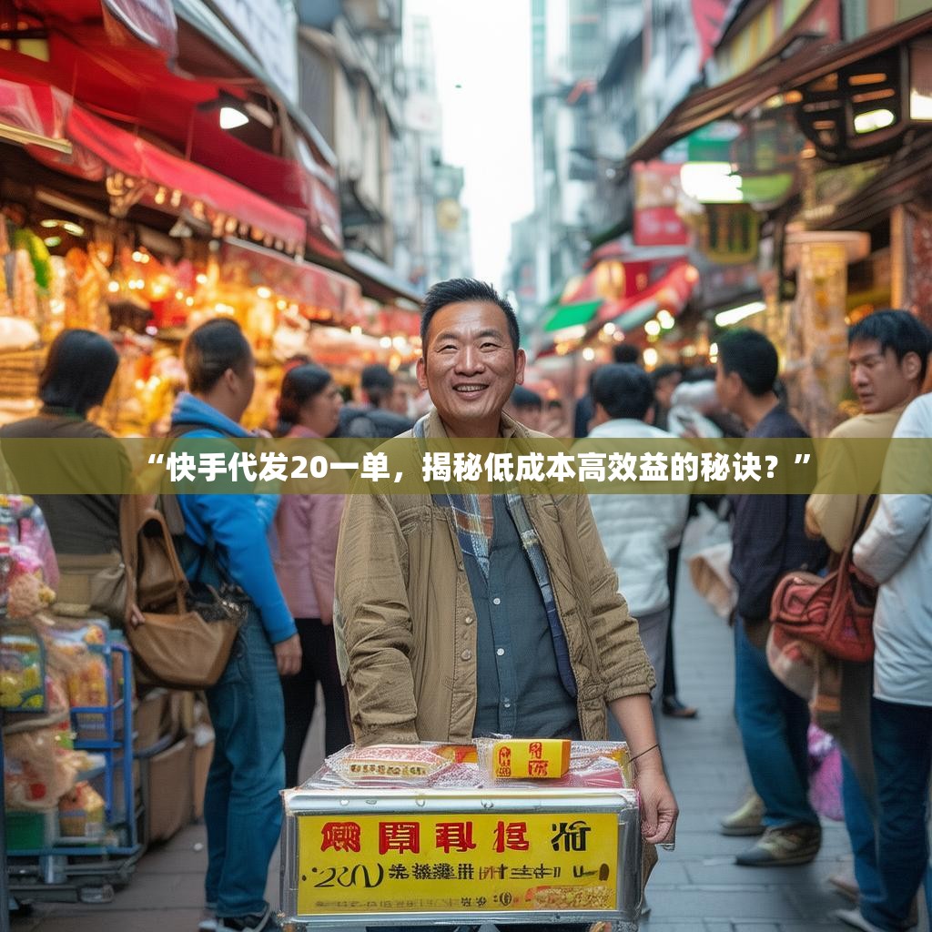 “快手代发20一单，揭秘低成本高效益的秘诀？”