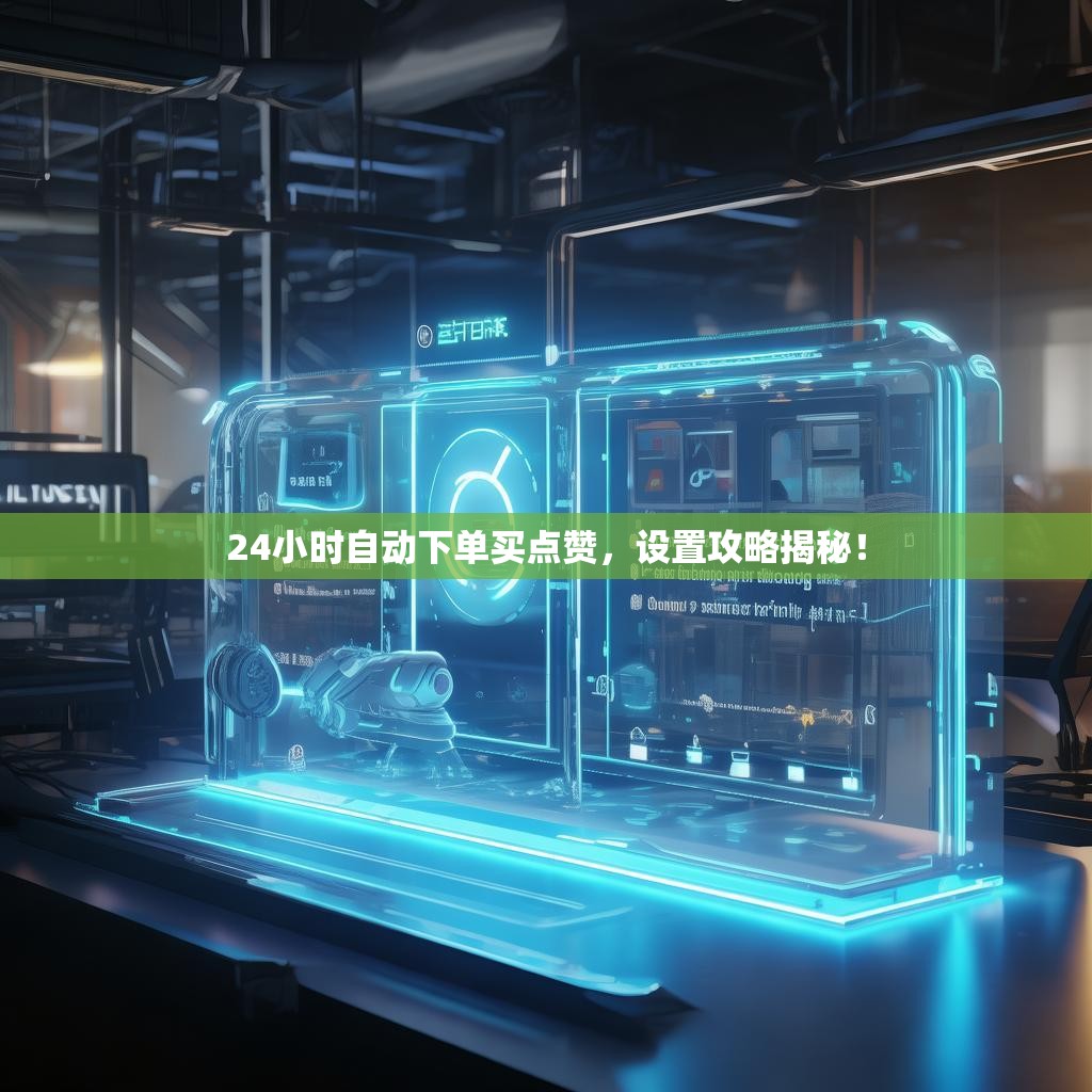 24小时自动下单买点赞，设置攻略揭秘！