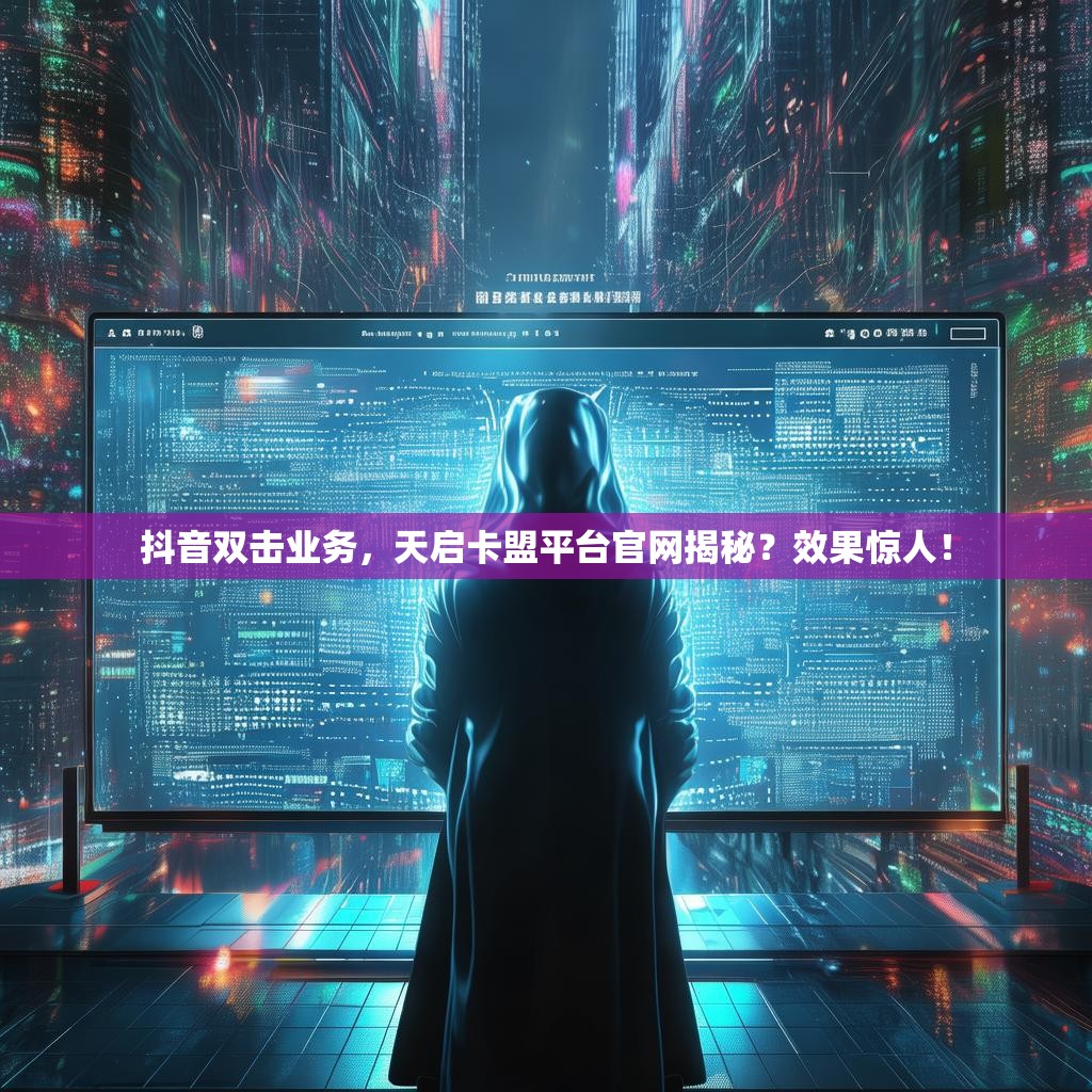 抖音双击业务，天启卡盟平台官网揭秘？效果惊人！