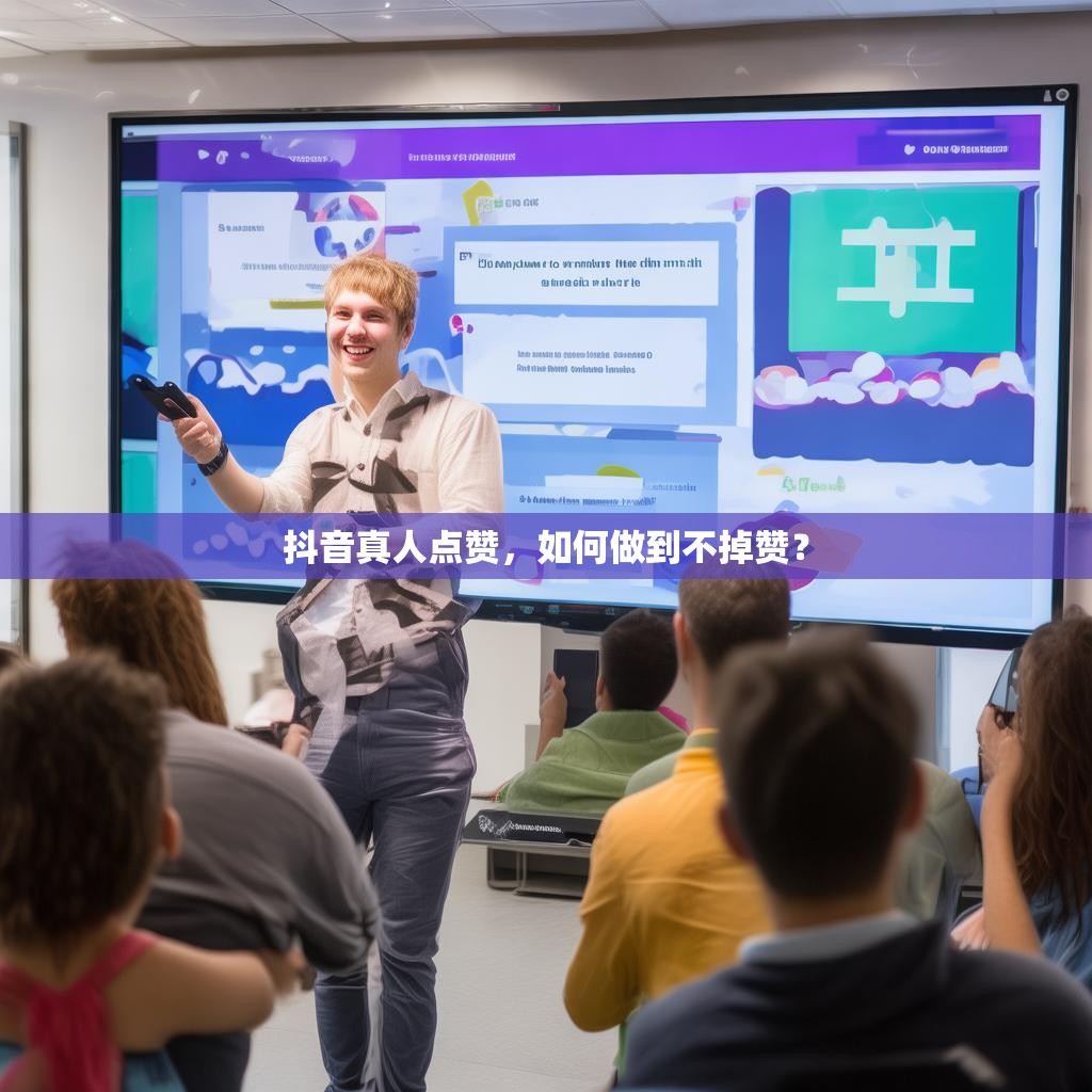 抖音真人点赞，如何做到不掉赞？