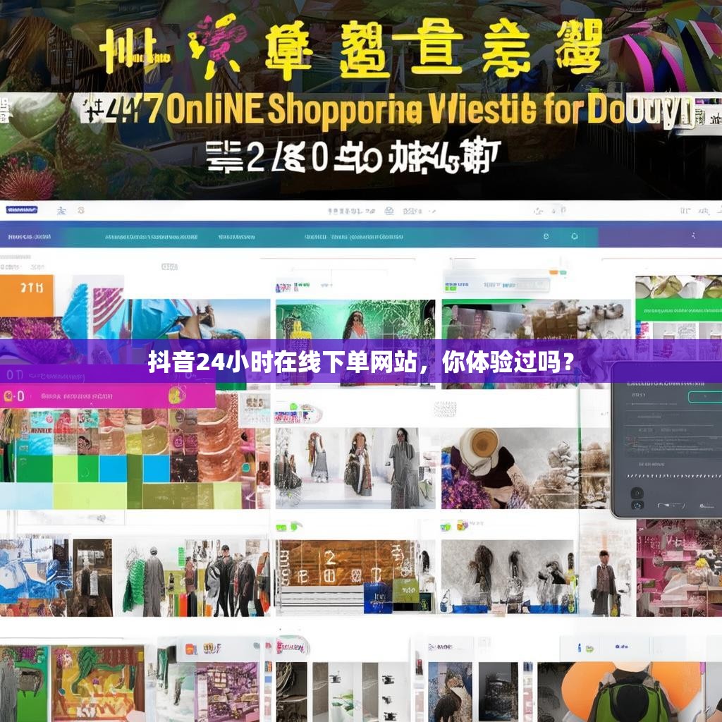 抖音24小时在线下单网站，你体验过吗？