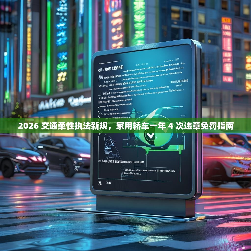 2026 交通柔性执法新规，家用轿车一年 4 次违章免罚指南