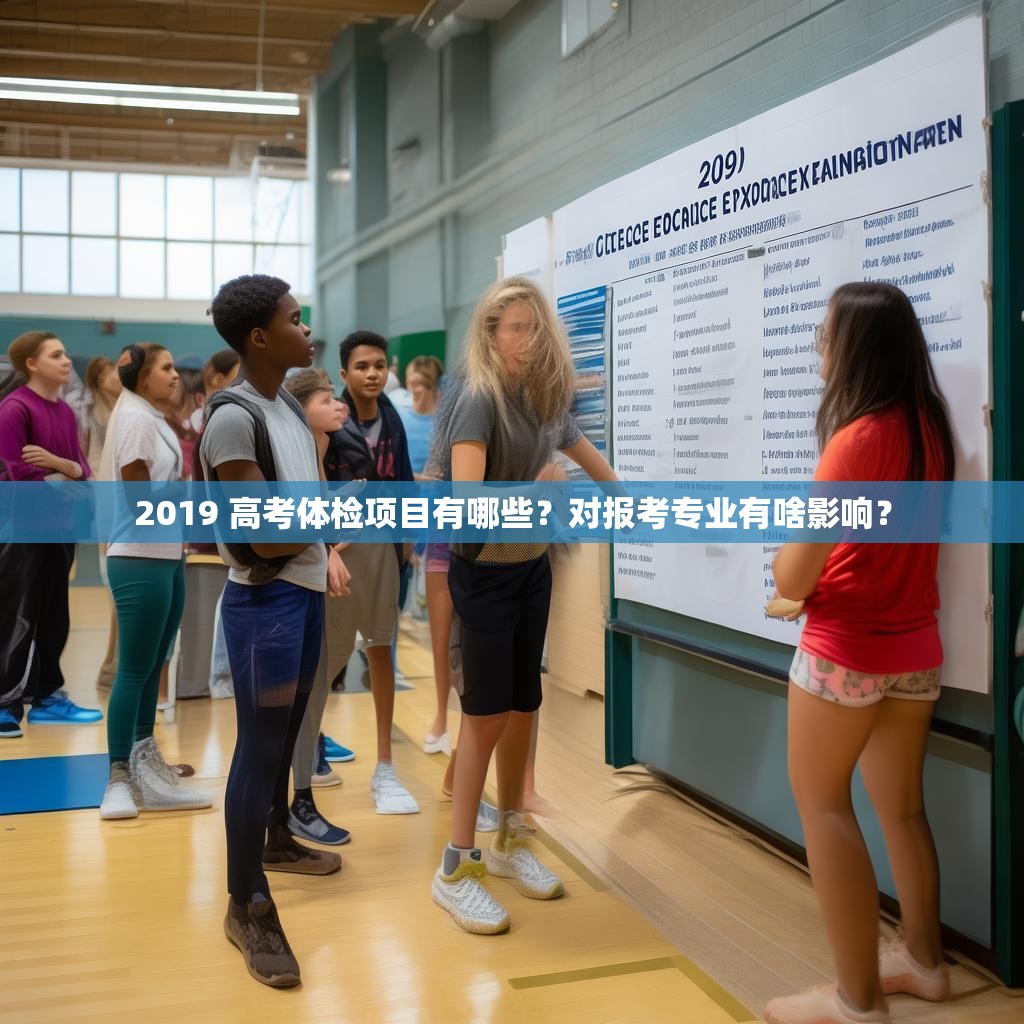 2019 高考体检项目有哪些？对报考专业有啥影响？