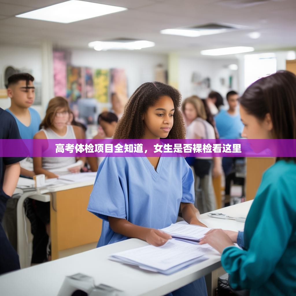 高考体检项目全知道，女生是否裸检看这里