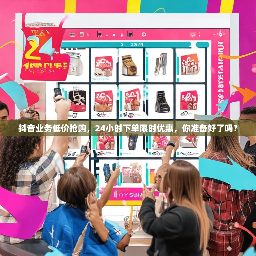 抖音业务低价抢购，24小时下单限时优惠，你准备好了吗？
