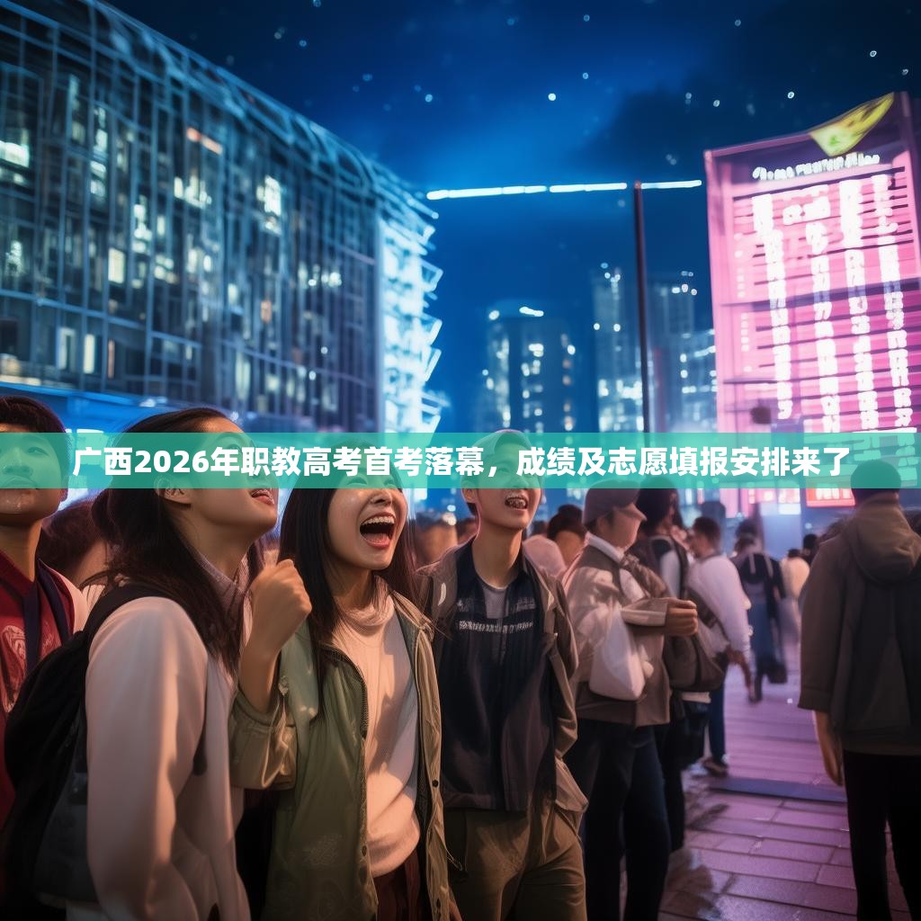 广西2026年职教高考首考落幕，成绩及志愿填报安排来了