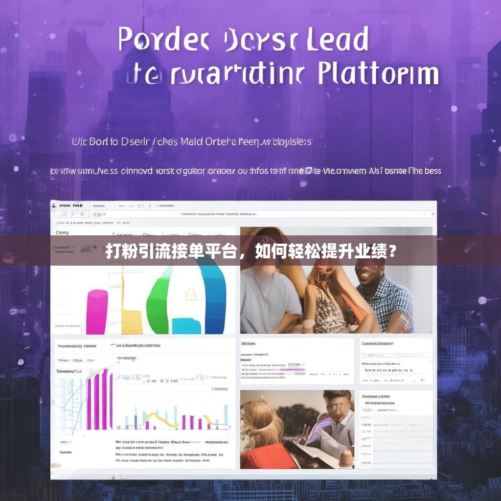打粉引流接单平台，如何轻松提升业绩？