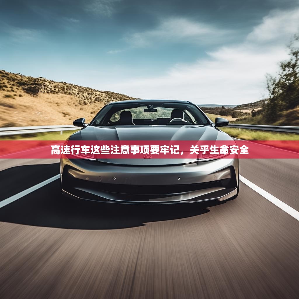 高速行车这些注意事项要牢记，关乎生命安全