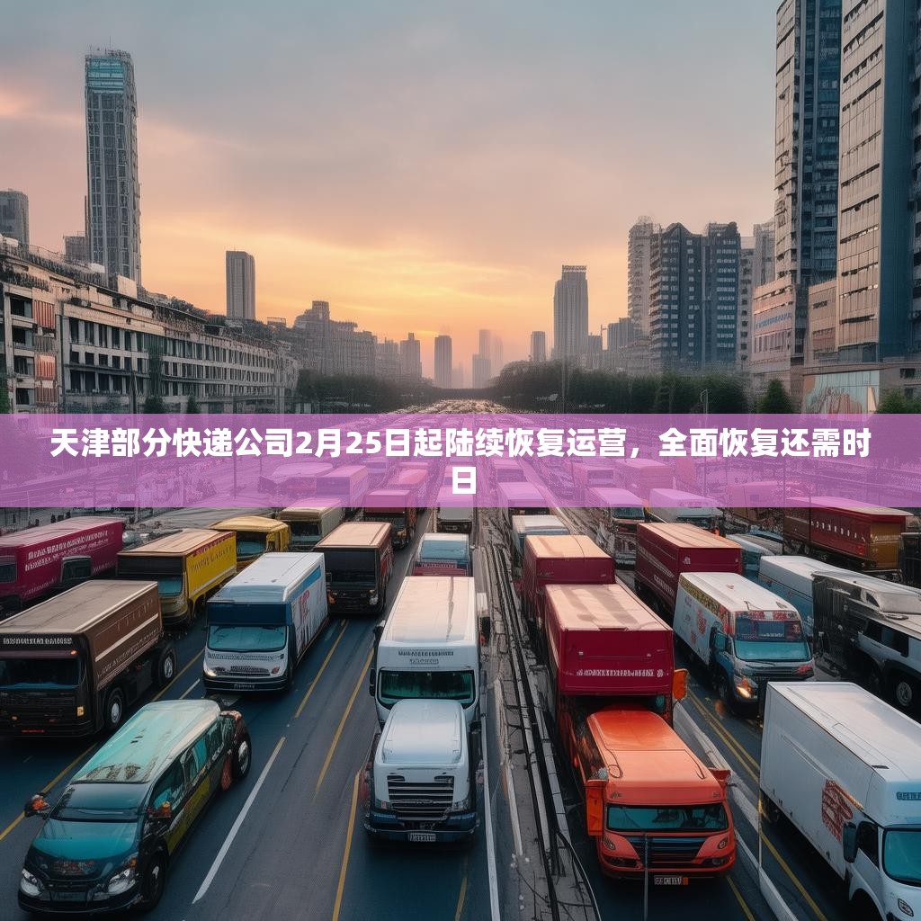 天津部分快递公司2月25日起陆续恢复运营，全面恢复还需时日