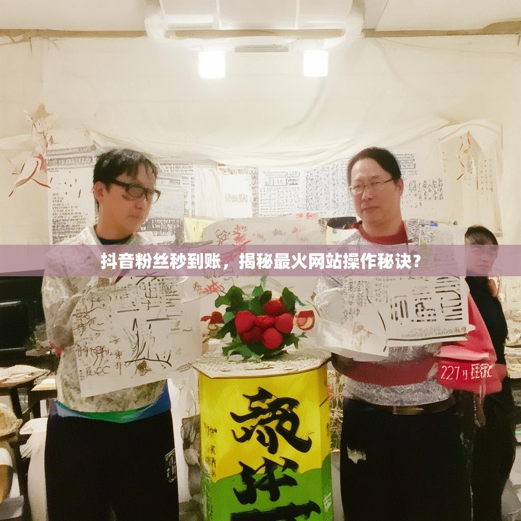 抖音粉丝秒到账，揭秘最火网站操作秘诀？