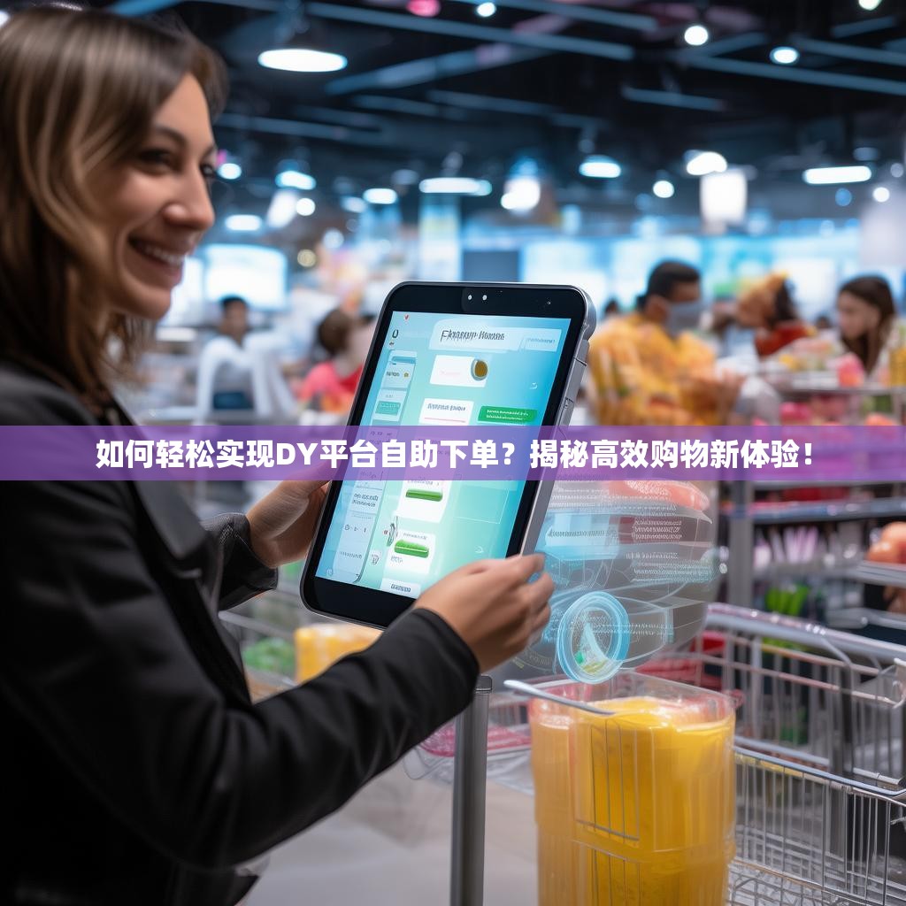 如何轻松实现DY平台自助下单？揭秘高效购物新体验！