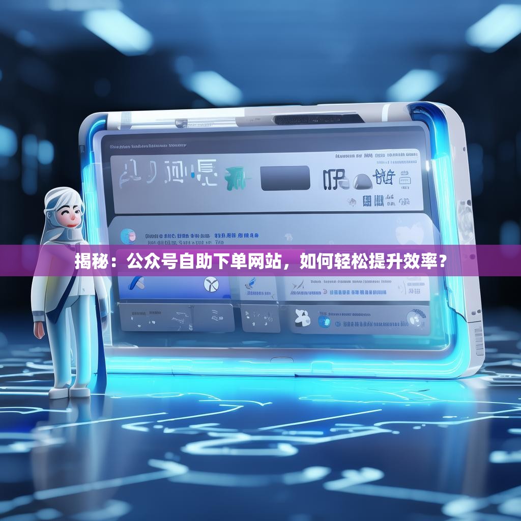 揭秘：公众号自助下单网站，如何轻松提升效率？