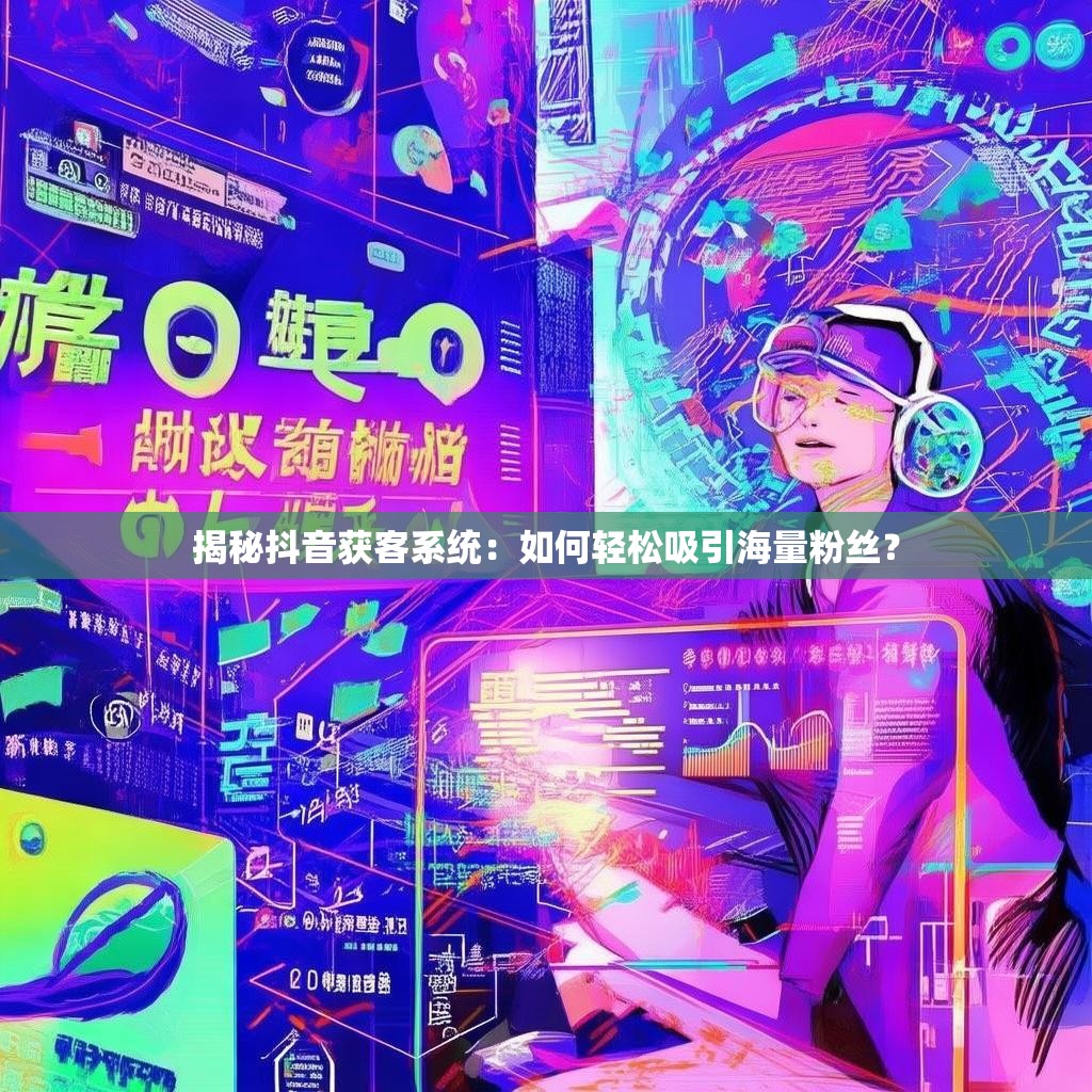 揭秘抖音获客系统：如何轻松吸引海量粉丝？