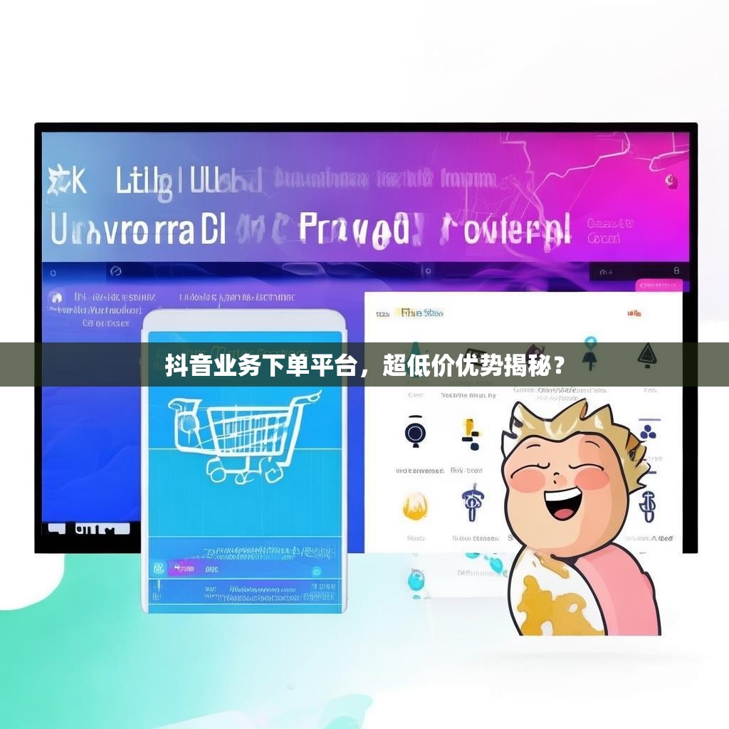 抖音业务下单平台，超低价优势揭秘？