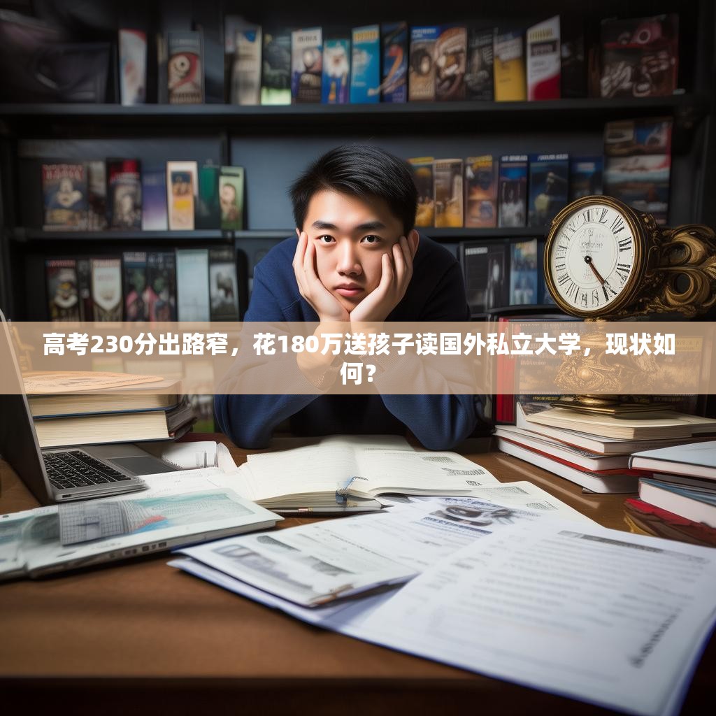 高考230分出路窄，花180万送孩子读国外私立大学，现状如何？