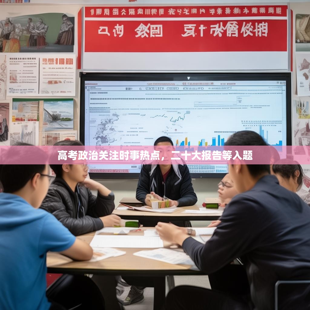 高考政治关注时事热点，二十大报告等入题