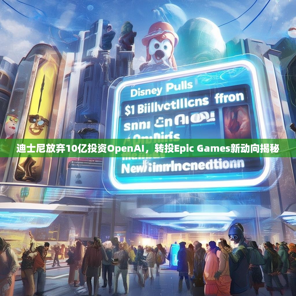 迪士尼放弃10亿投资OpenAI，转投Epic Games新动向揭秘