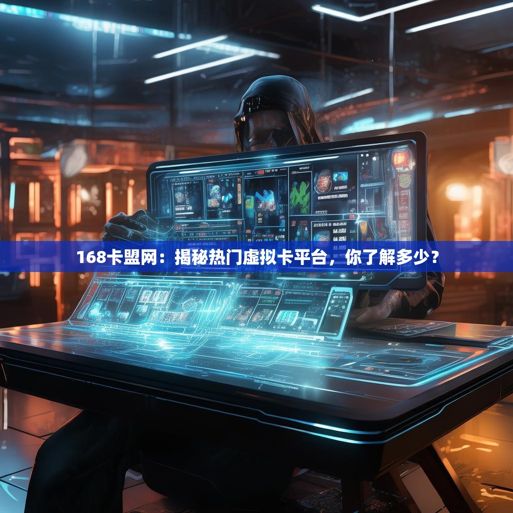 168卡盟网：揭秘热门虚拟卡平台，你了解多少？