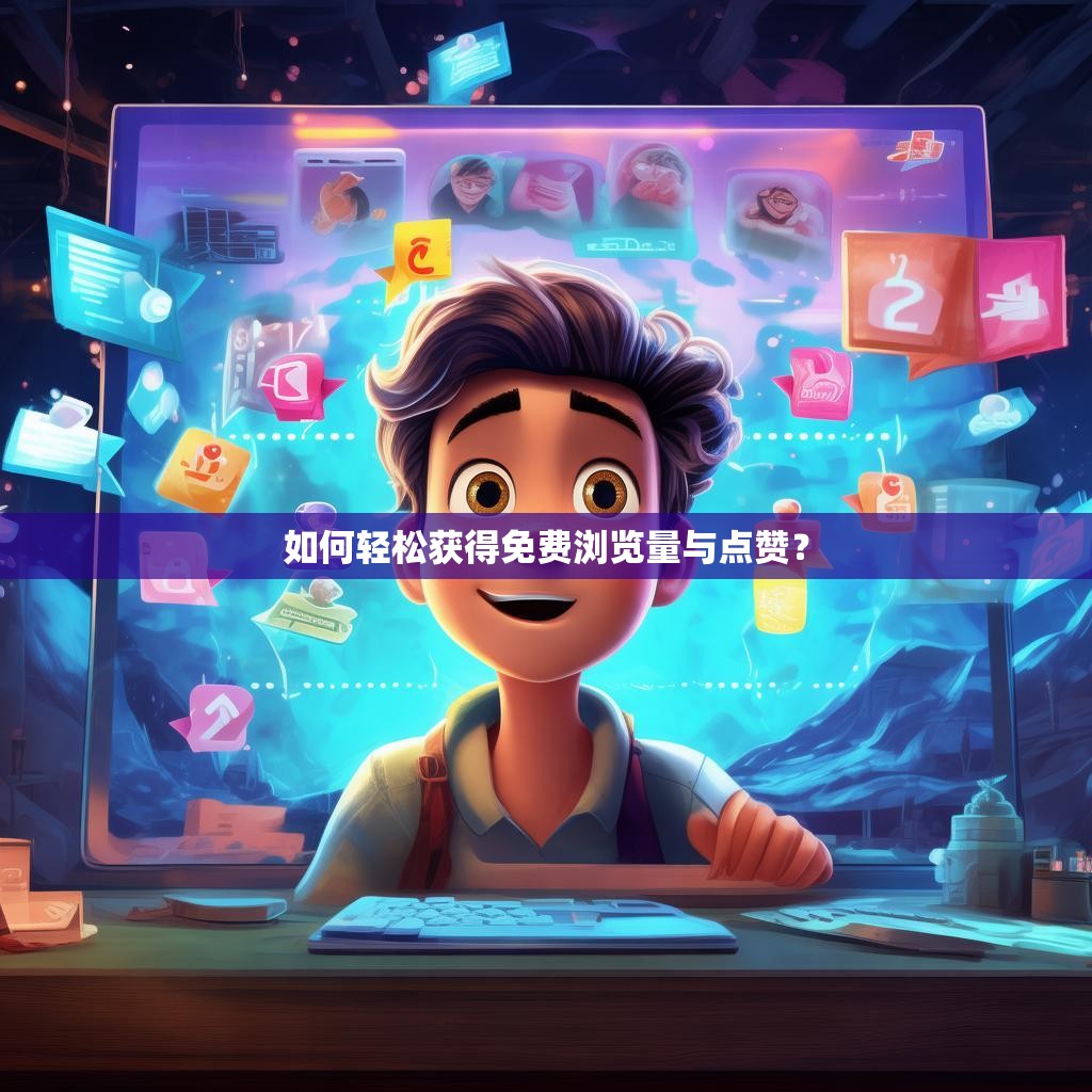 如何轻松获得免费浏览量与点赞？