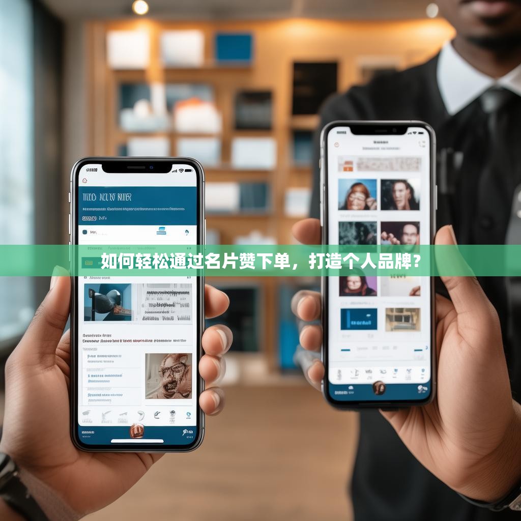 如何轻松通过名片赞下单，打造个人品牌？