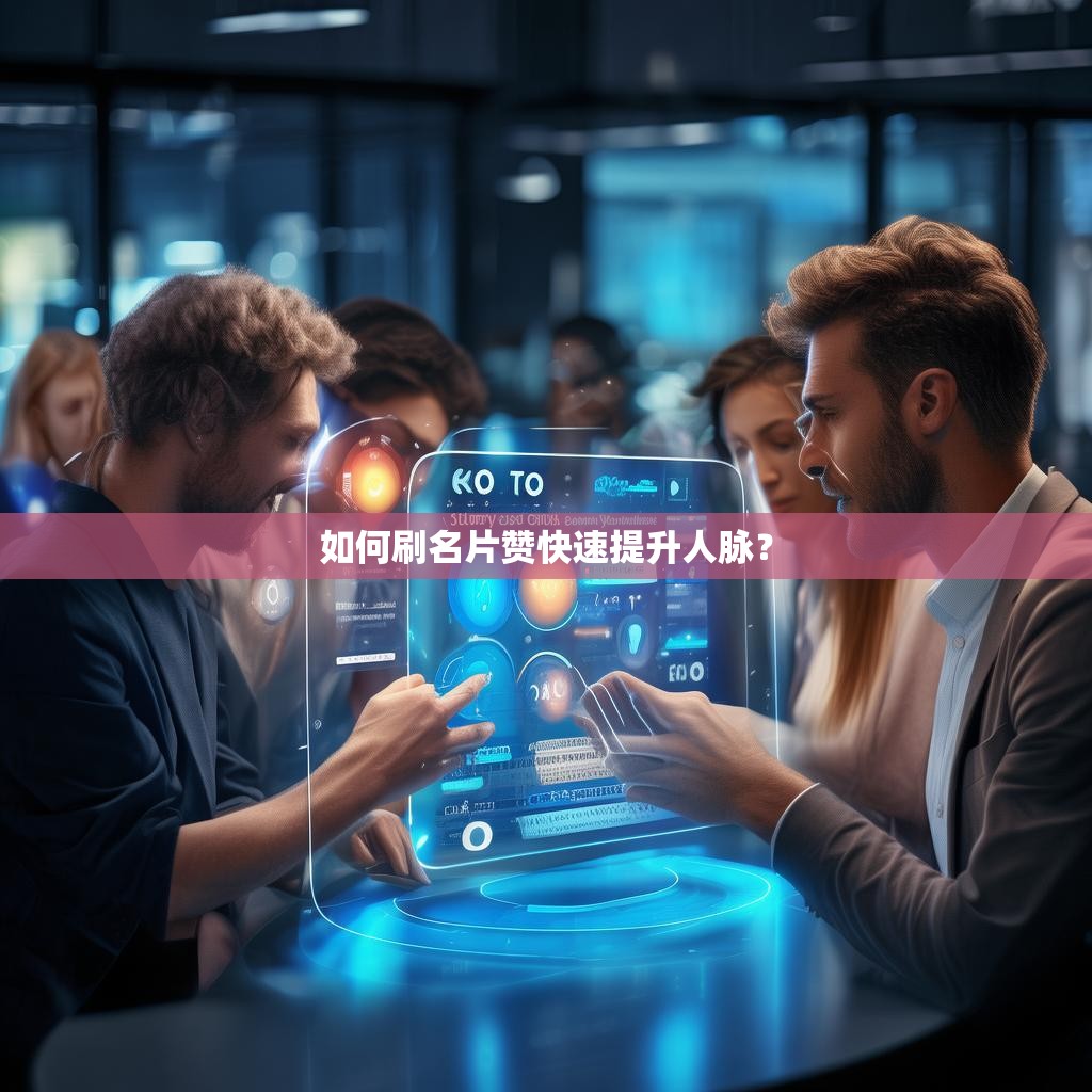 如何刷名片赞快速提升人脉？