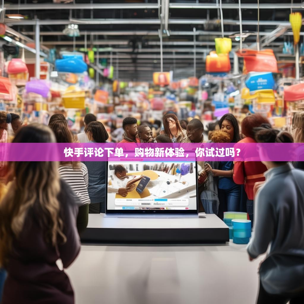 快手评论下单，购物新体验，你试过吗？