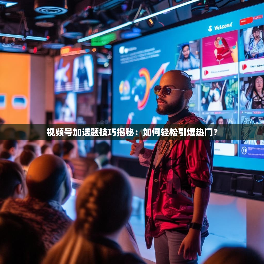 视频号加话题技巧揭秘：如何轻松引爆热门？