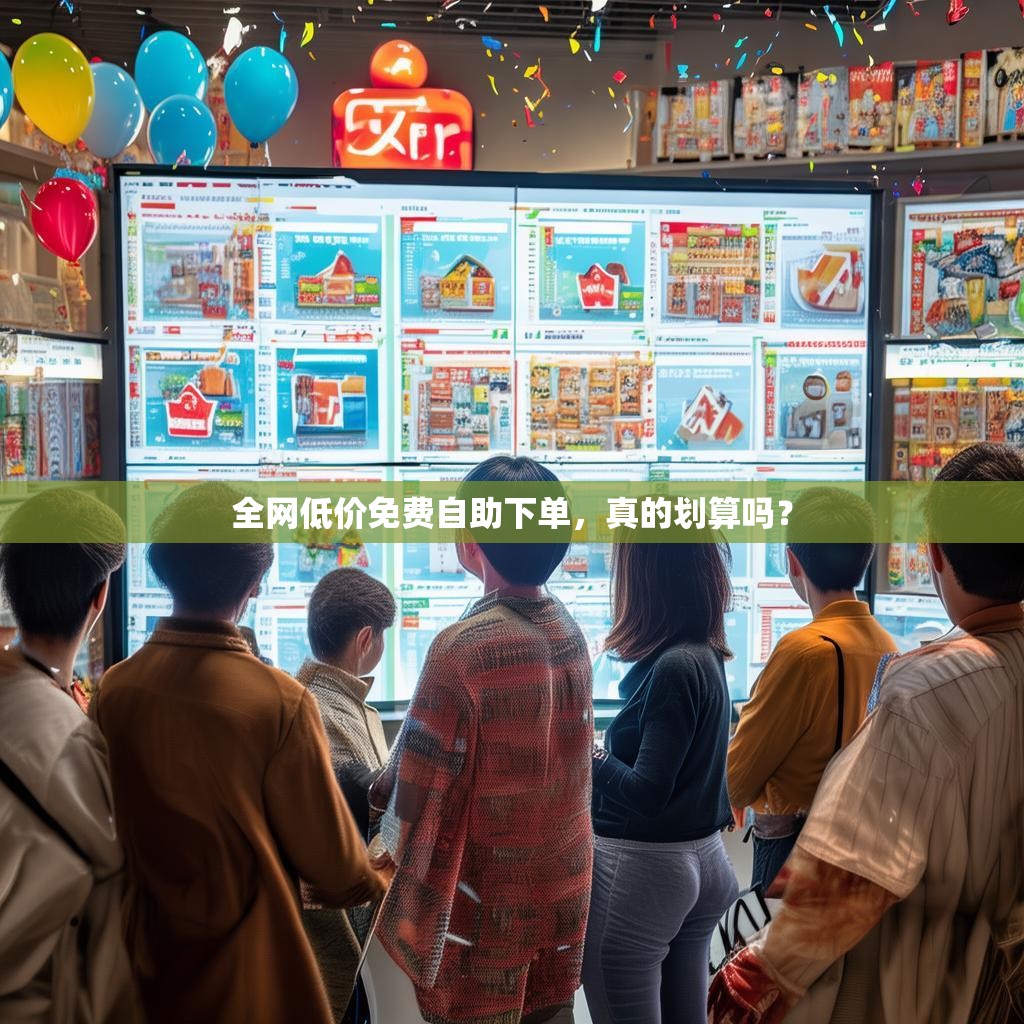 全网低价免费自助下单，真的划算吗？