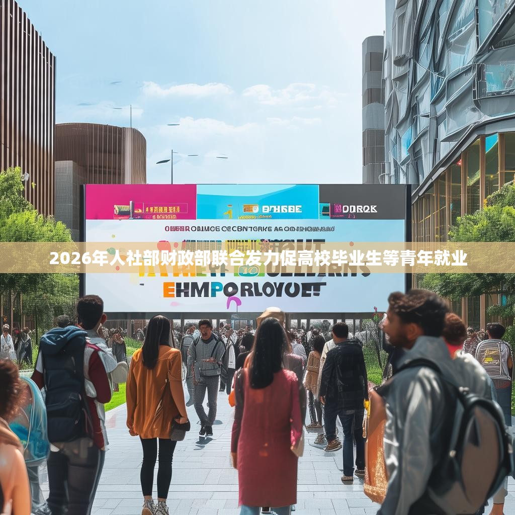 2026年人社部财政部联合发力促高校毕业生等青年就业