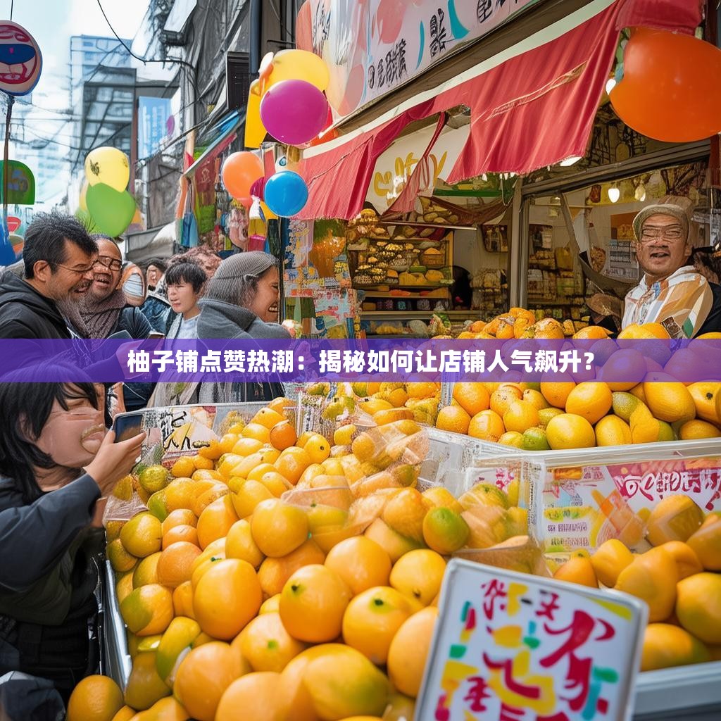 柚子铺点赞热潮：揭秘如何让店铺人气飙升？