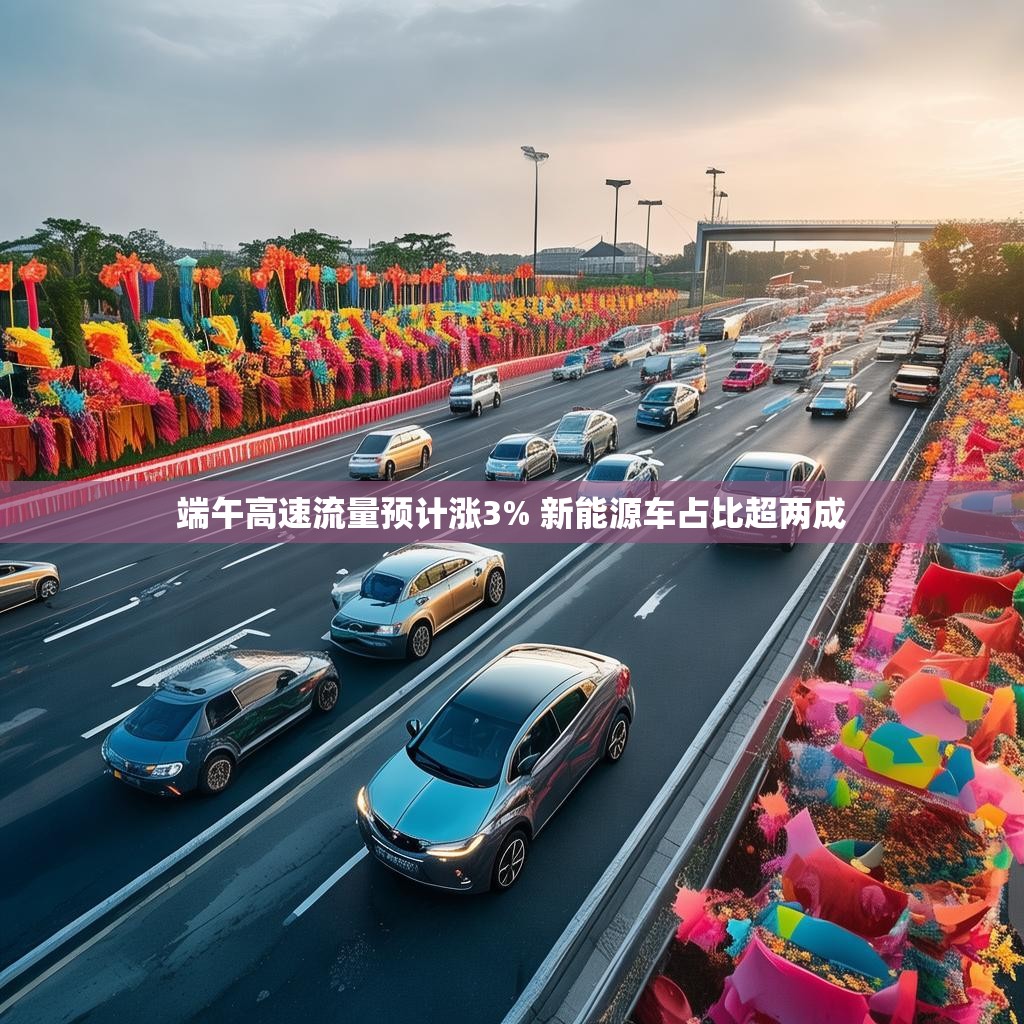 端午高速流量预计涨3% 新能源车占比超两成